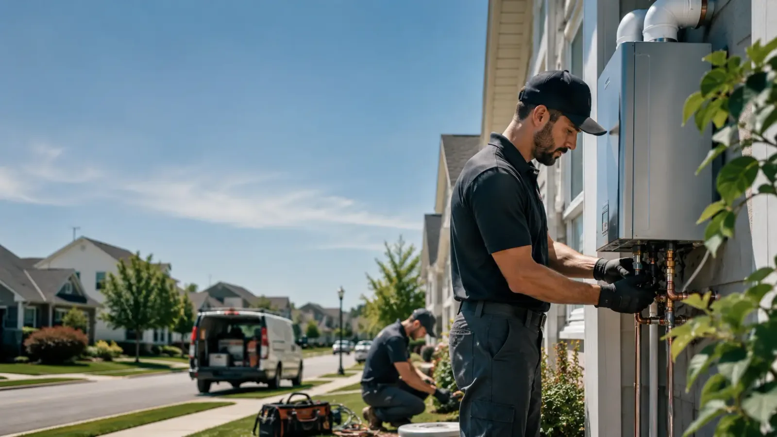 Tankless Water Heater Installation in Ellsworth, ME
